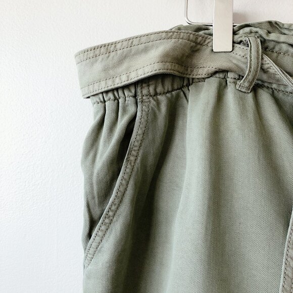 RW&Co Denim Shorts With Removable Sash XXL green shorts - Picture 7 of 15